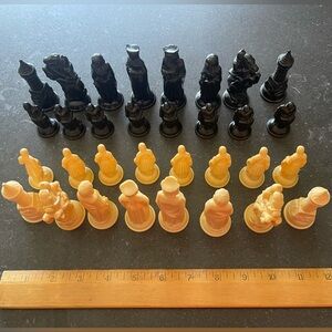 Medieval Resin Weighted Chess Pieces
